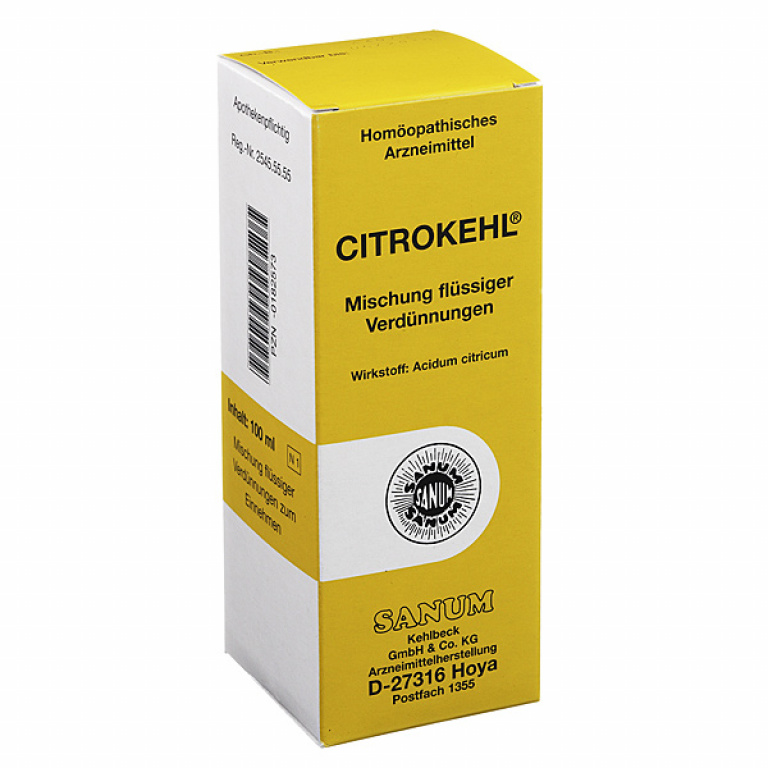 Citrokehl Ml Erbofarma Farmaci Generici Omeopatici E