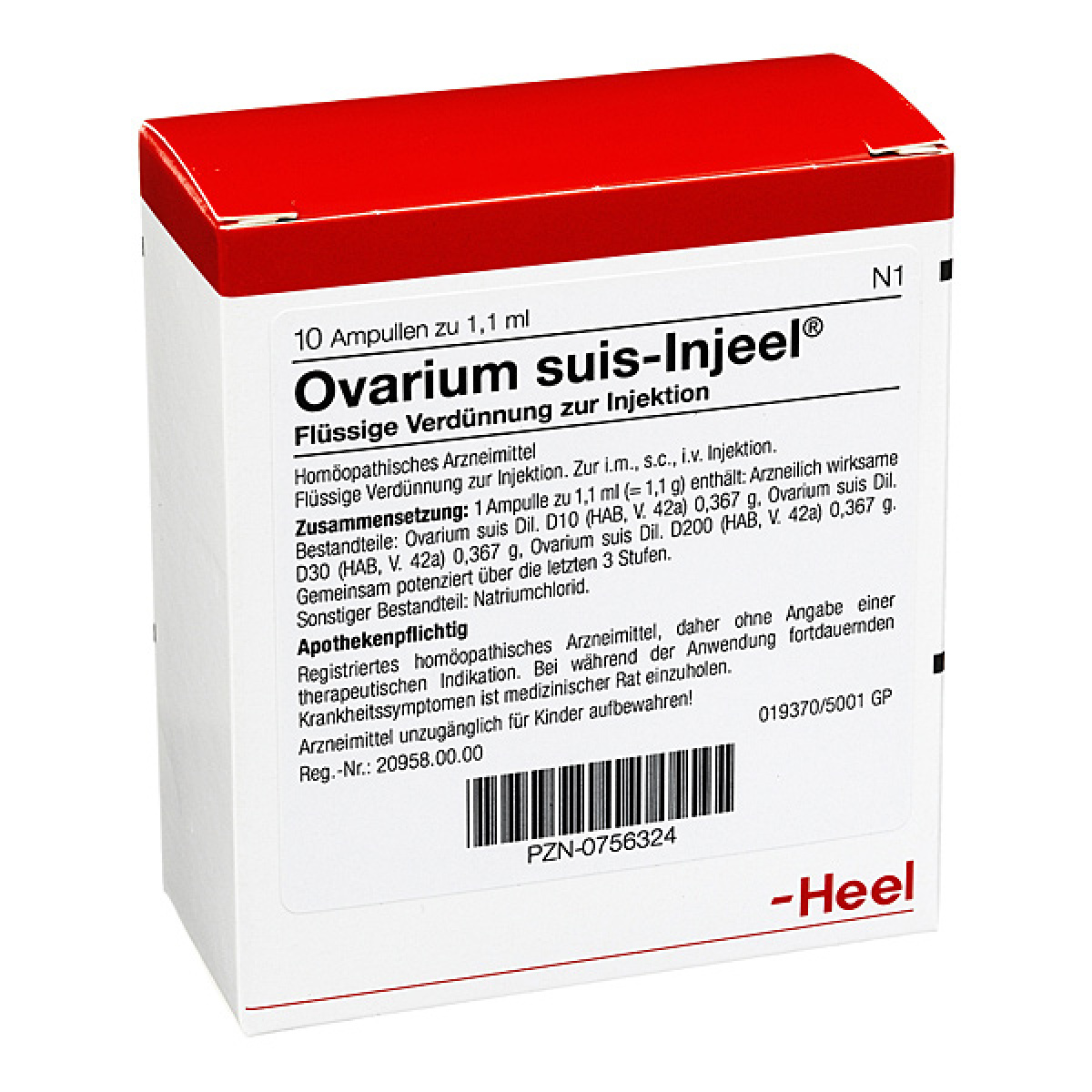 Ovarium Suis Injeel Fiale X Ml Erbofarma Farmaci Generici