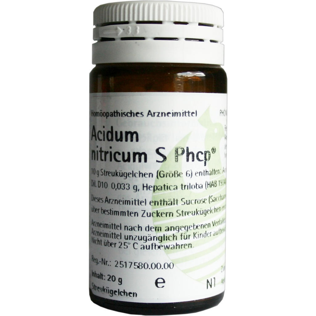 Acidum Nitricum S Phcp Globuli 20 GR Erbofarma Farmaci Generici