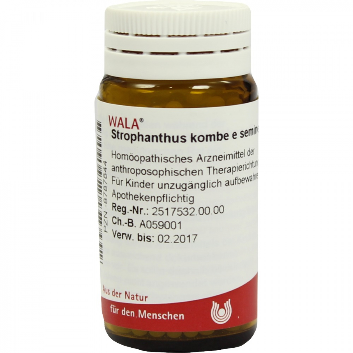 Strophanthus Kombe E Semine D3 GLOBULI 20 GR Erbofarma Farmaci