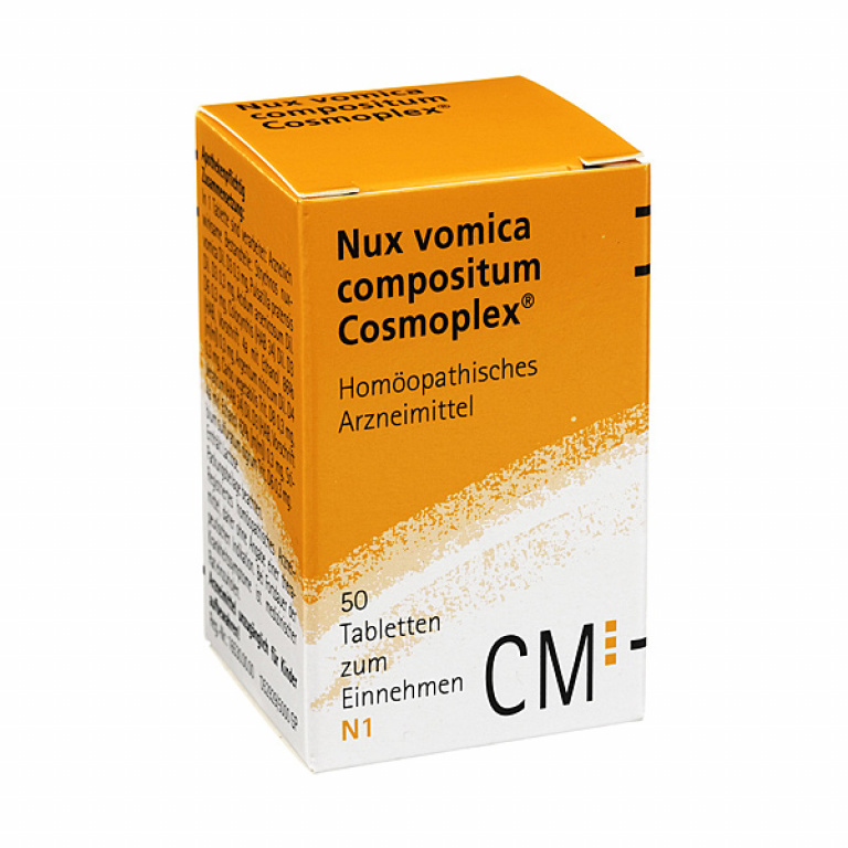 NUX VOMICA COMPOSITUM COSMOPLEX 50 compresse Erbofarma farmaci