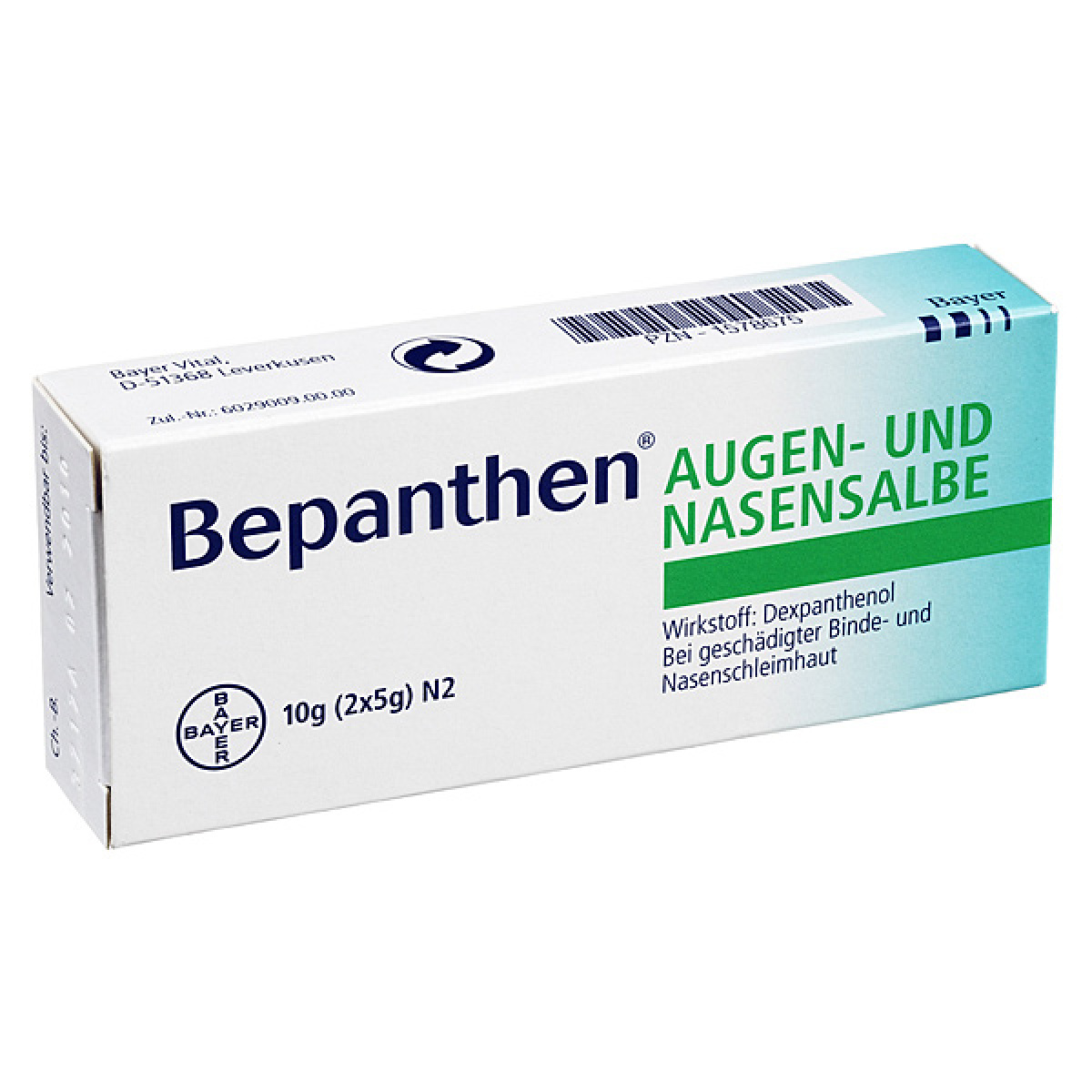 BEPANTHEN Augen - und Nasensalbe (unguento oftalmico nasale) 10 gr ...