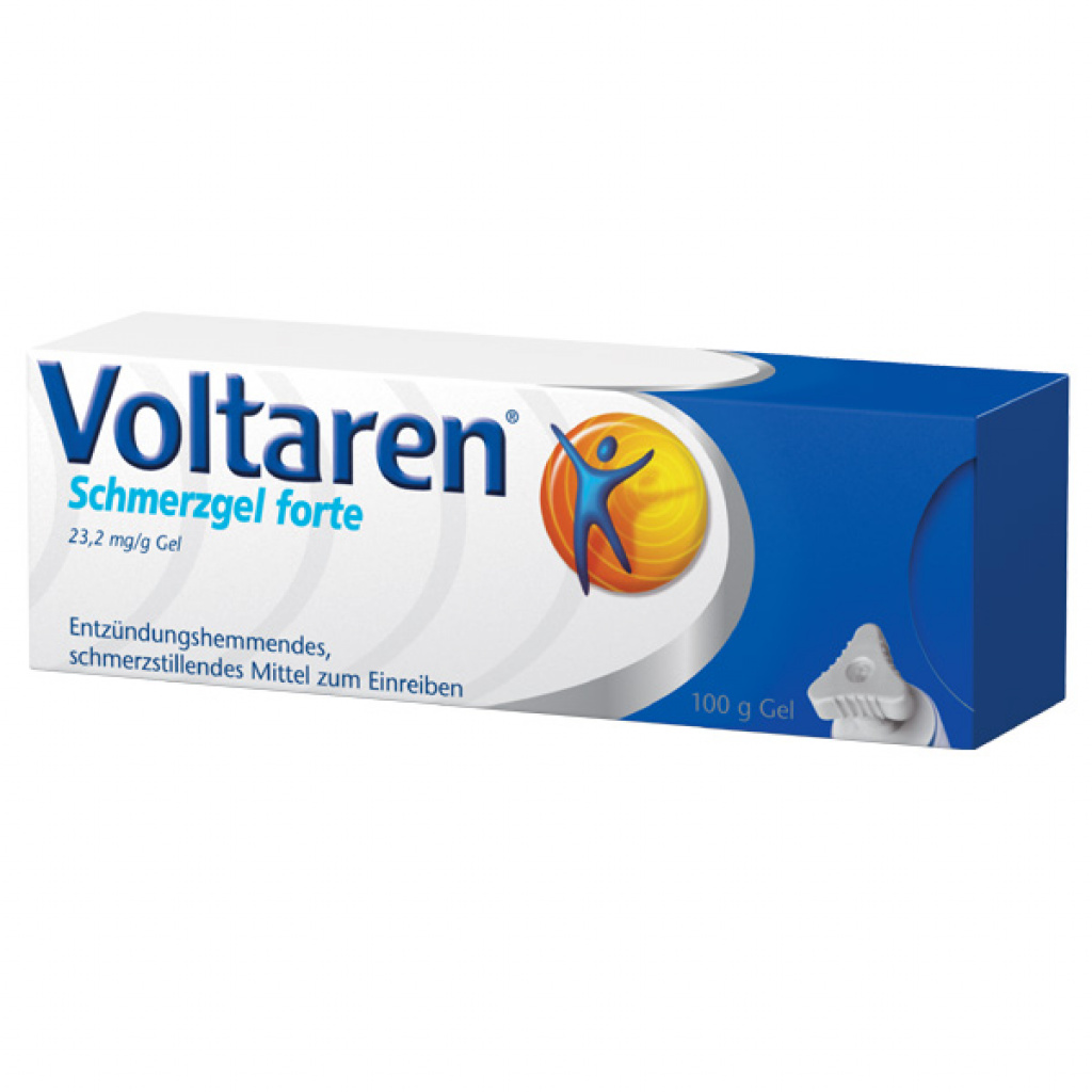 VOLTAREN GEL 23.2 mg per dolori forti 100 gr - Erbofarma farmaci, generici,  omeopatici e integratori alimentari