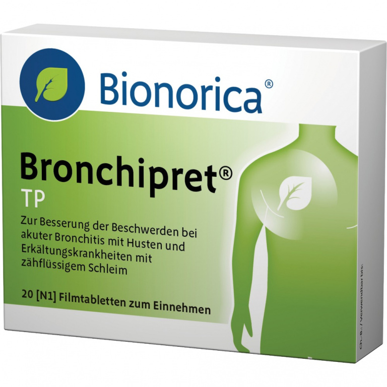 Bronchipret TP 20 Compresse - Erbofarma Farmaci, Generici, Omeopatici E ...