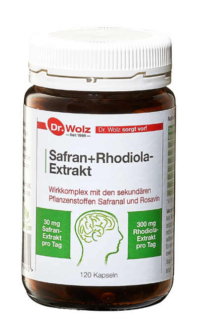 Safran Rhodiola Extrakt Dr Wolz Capsule Erbofarma Farmaci