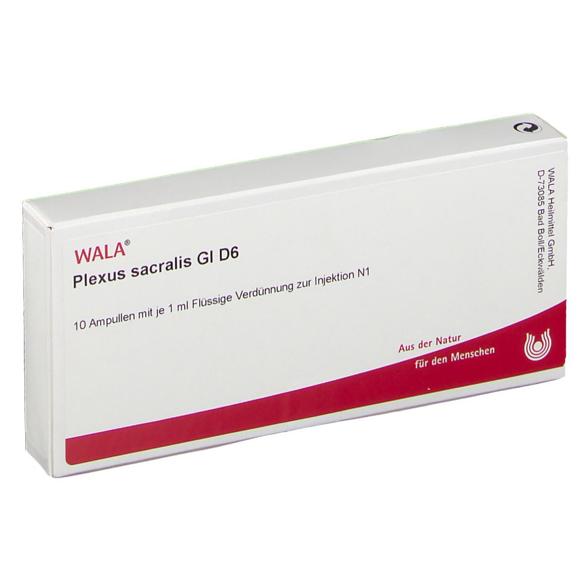 Plexus Sacralis Gl D6 Fiale 10 X 1 Ml Erbofarma Farmaci Generici