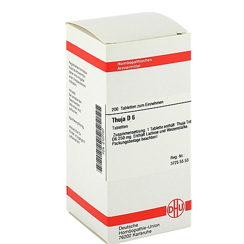 THUJA D6 200 COMPRESSE - Erbofarma farmaci, generici, omeopatici e ...