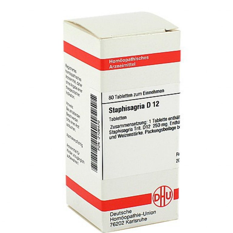 STAPHISAGRIA D12 80 COMPRESSE - Erbofarma farmaci, generici, omeopatici ...