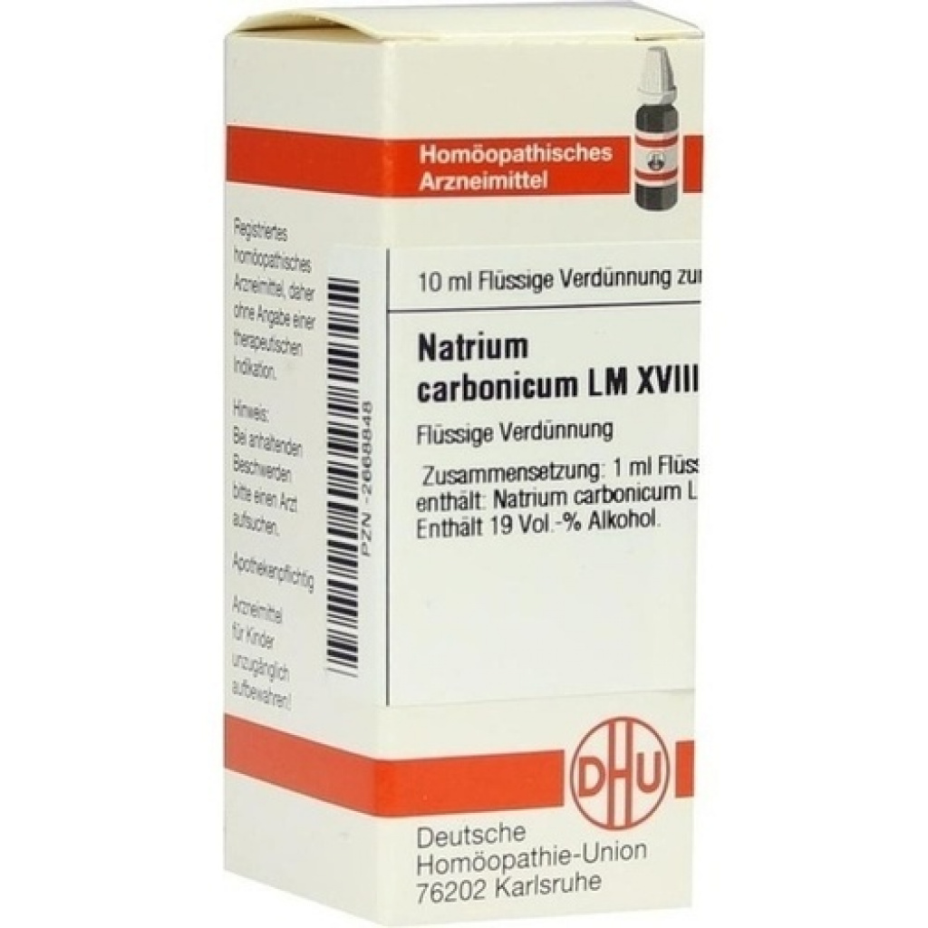 Natrium Carbonicum Lm Xviii Diluizione 10 Ml - Erbofarma Farmaci 