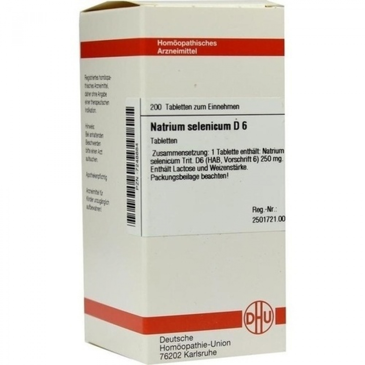 Natrium Selenicum D6 200 Compresse - Erbofarma Farmaci, Generici 